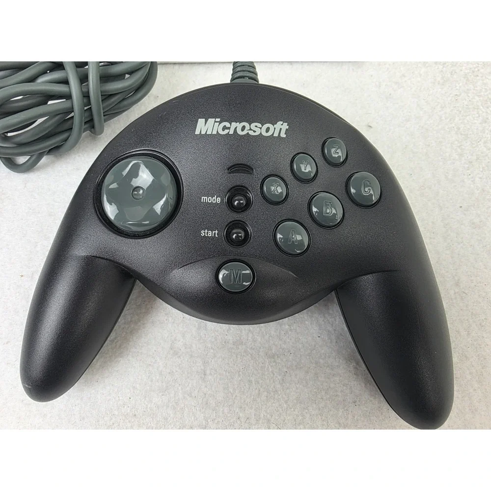 Microsoft SideWinder Game Pad‎ Controller Vintage Model 90873 Wired